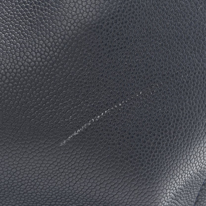 Chanel Caviar Large Shopping Tote Navy 18 of 19