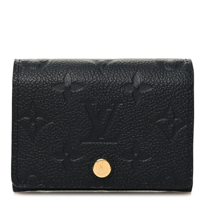 Louis Vuitton Empreinte Business Card Holder Black 1 of 8