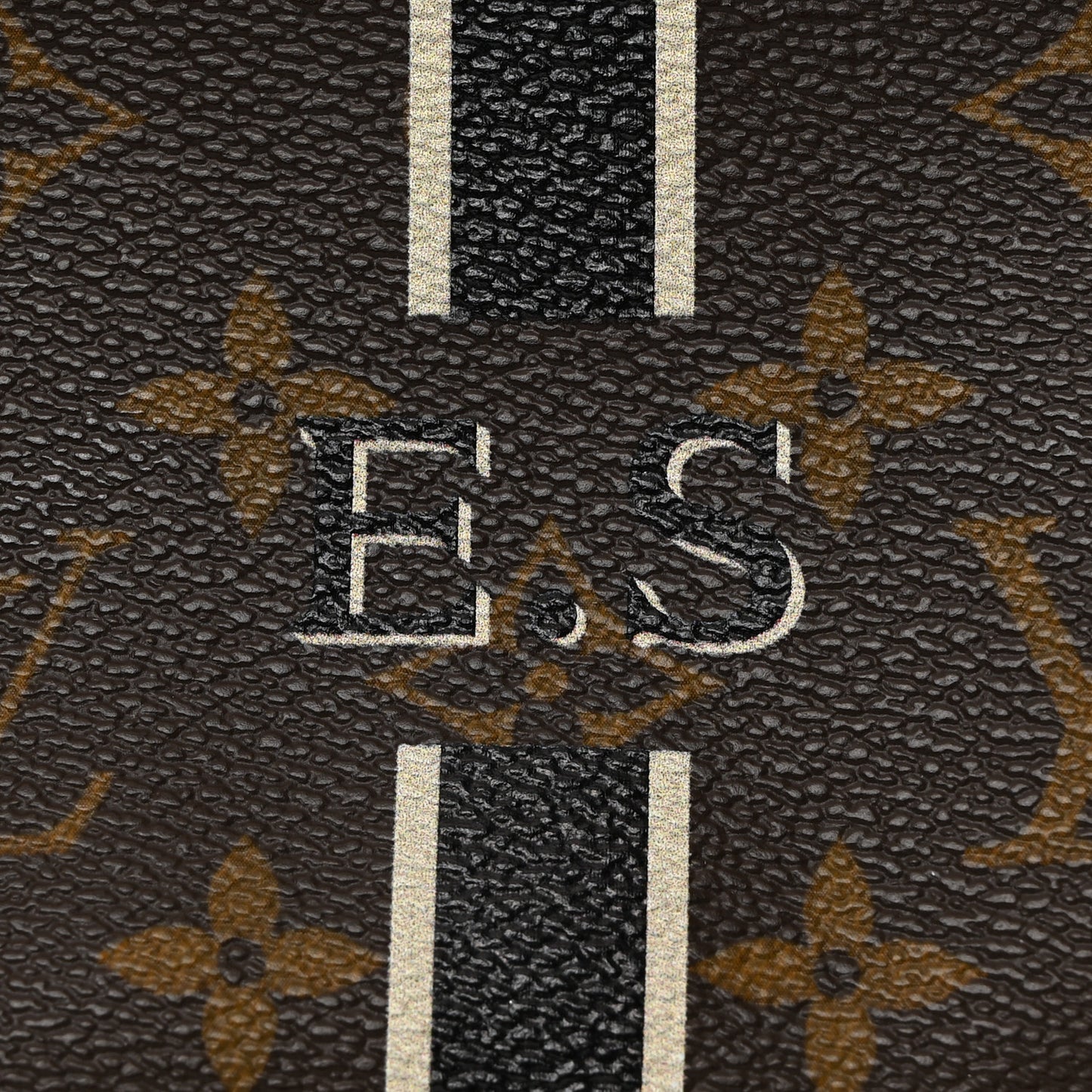 Monogram My LV Heritage Mini Pochette Accessories Ivory Black
