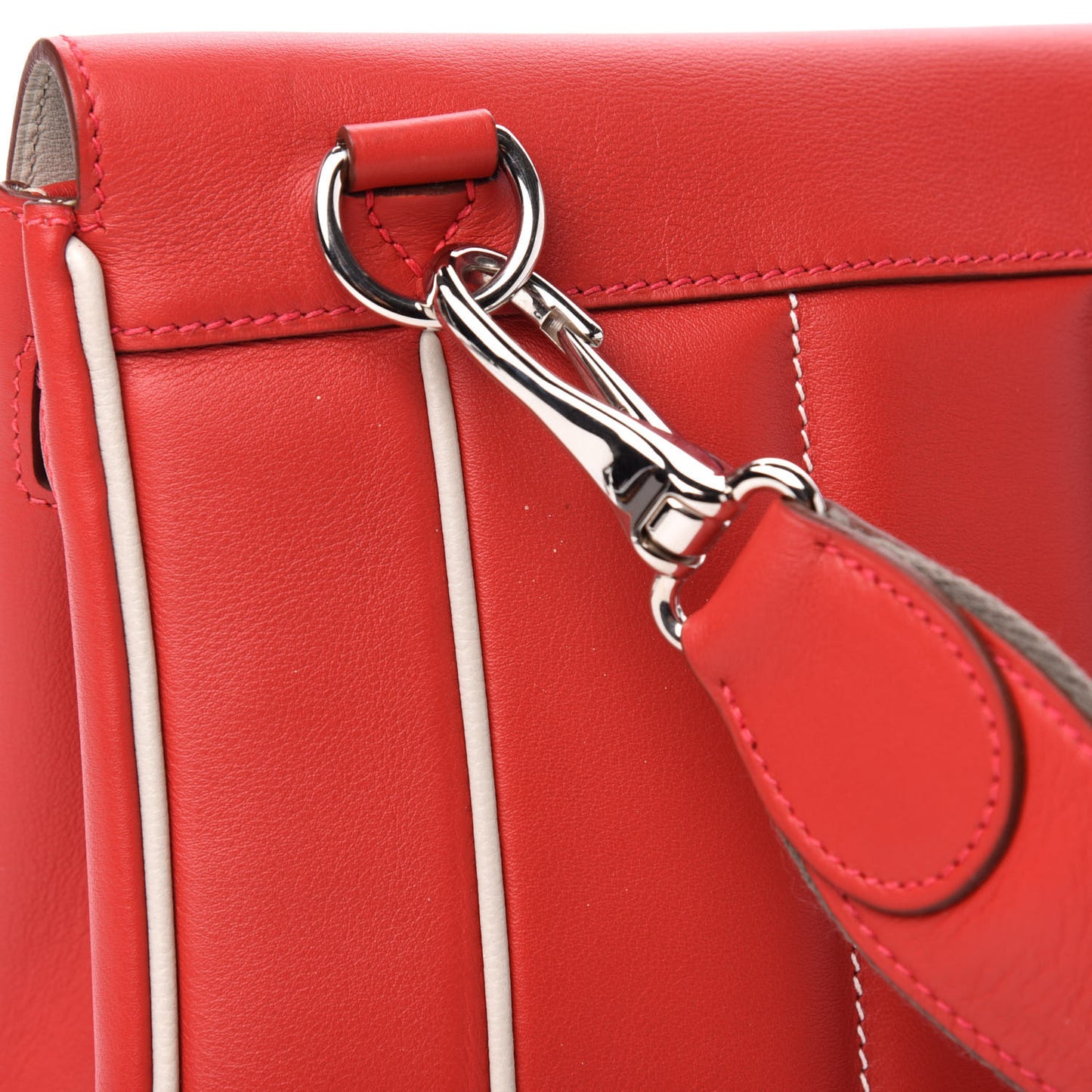 Swift Evercolor Sac Berline 28 Vermillion Gris Perle