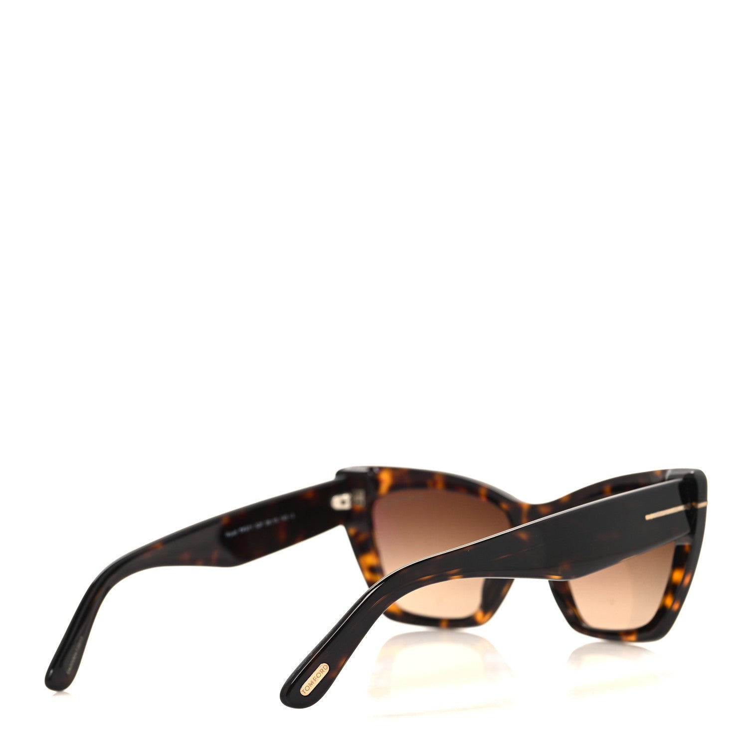 Tom Ford Acetate Wyatt Sunglasses TF871 Tortoise 4 of 8