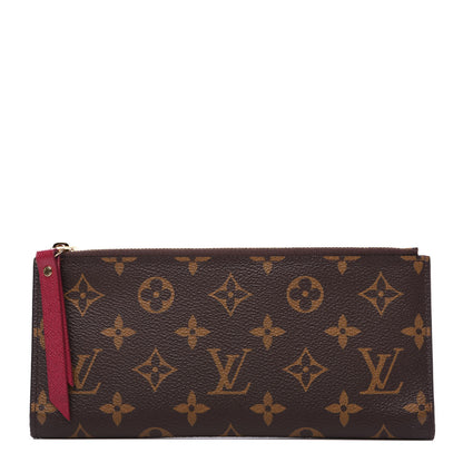 Louis Vuitton Monogram Adele Wallet Fuchsia 1 of 9