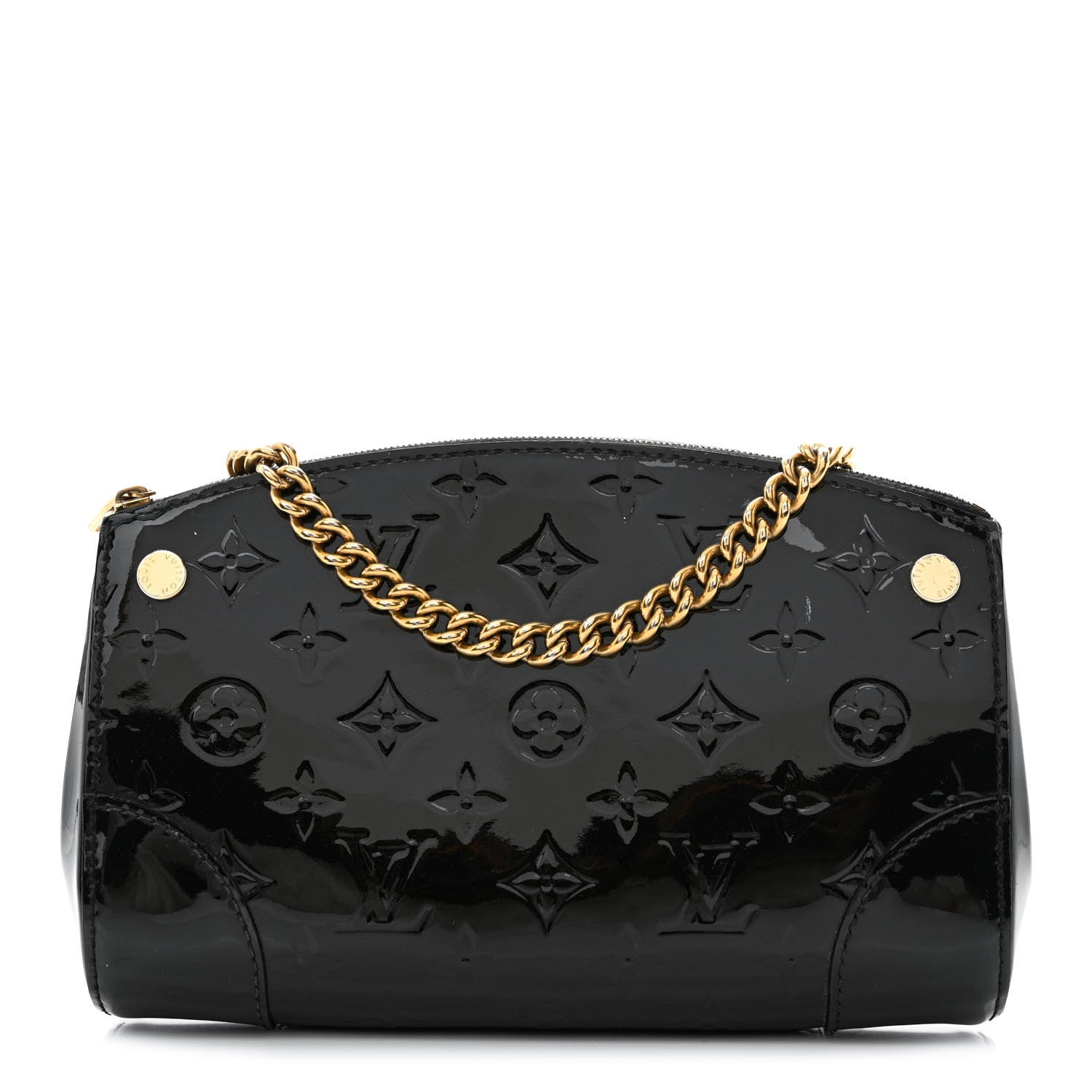 Louis Vuitton Vernis Santa Monica Clutch Noir Magnetique 1 of 12