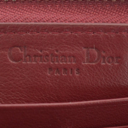 Christian Dior Patent Cannage Lady Dior Continental Wallet Red 7 of 7