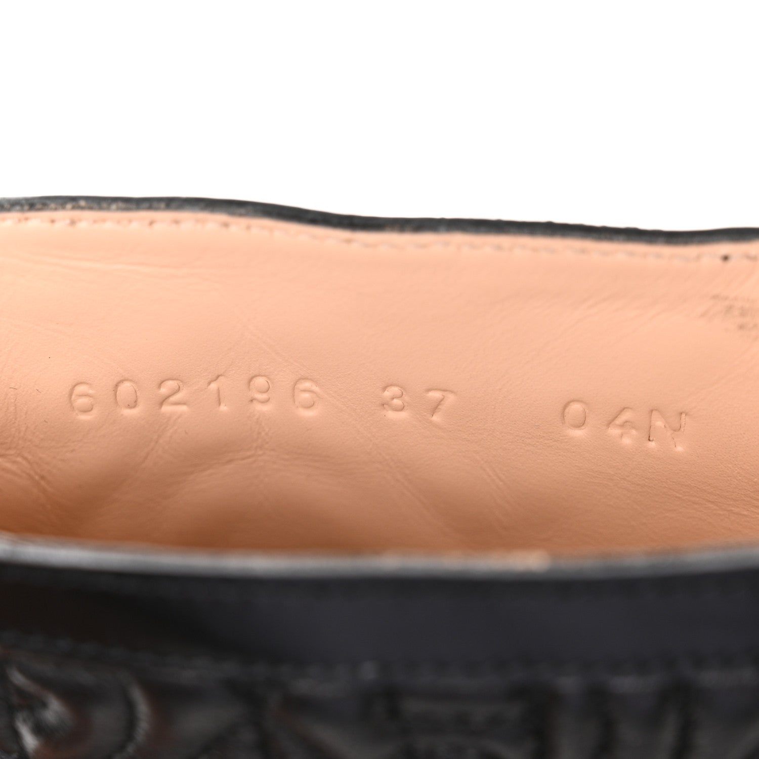 Gucci Calfskin Nappa Rhombus Quilted Trip Ankle Boots 37 Black 9 of 12
