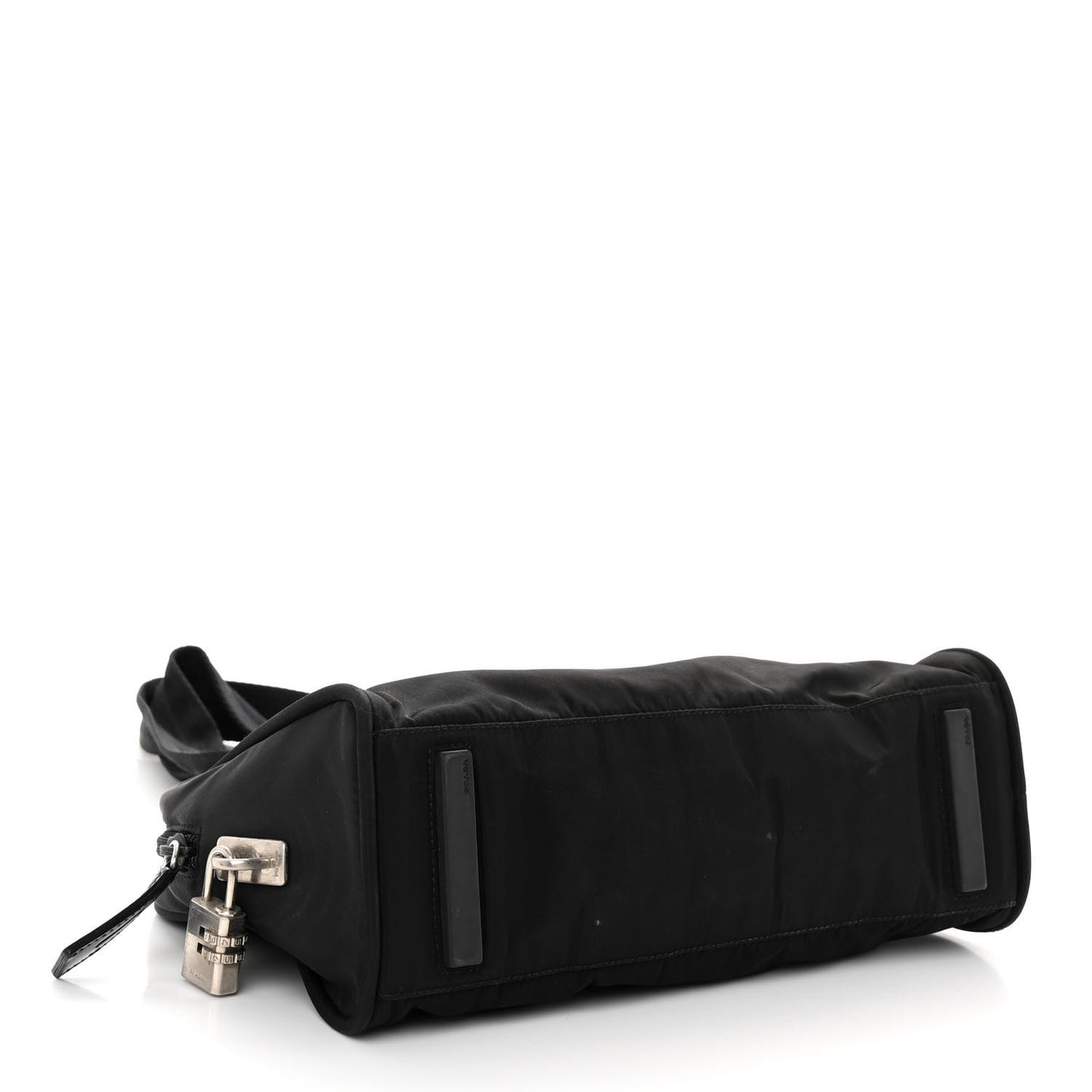 Tessuto Nylon Sport Semitracolla Shoulder Bag Black