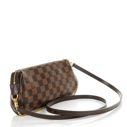 Louis Vuitton Damier Ebene Eva Clutch 3 of 8