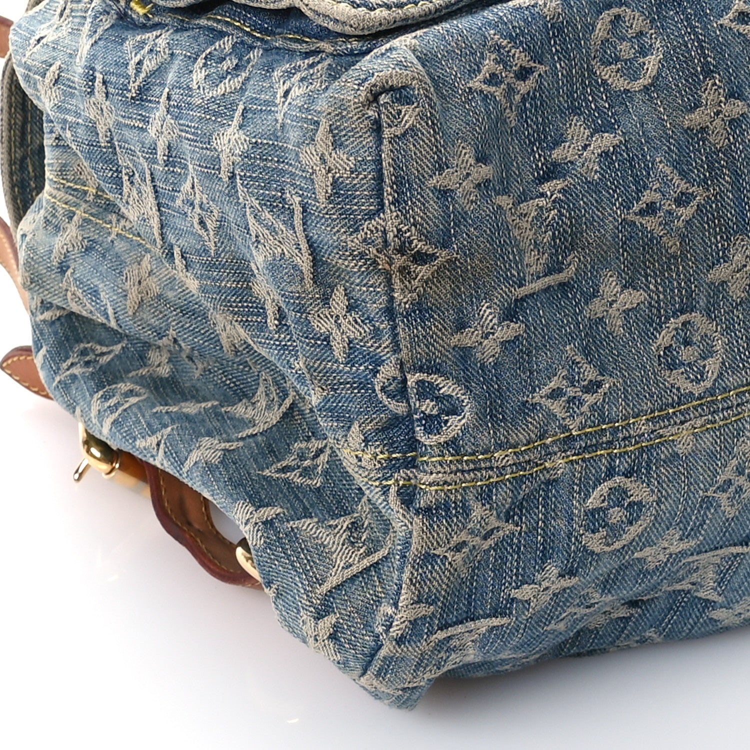 Louis Vuitton Denim Sac a Dos Backpack GM Blue 8 of 11