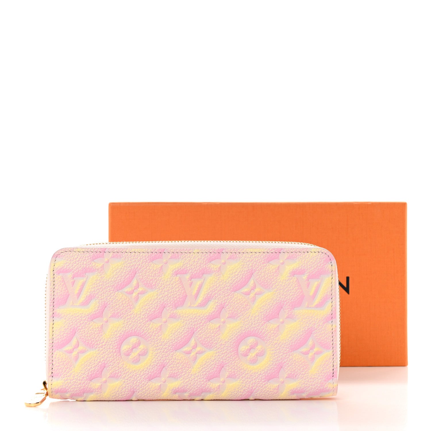 Louis Vuitton Empreinte Monogram Summer Stardust Zippy Wallet Pink 7 of 7