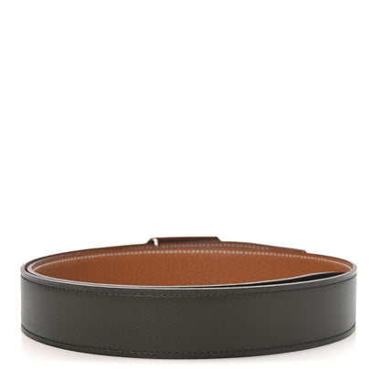 Hermes Box Togo 32mm Neo Kelly Belt 85 34 Vert De Gris Gold 2 of 6