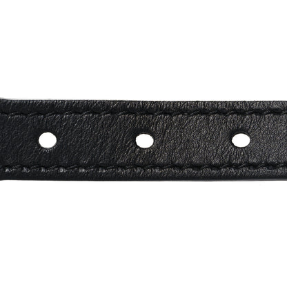 Christian Dior Canvas Embroidered Book Belt 85 34 Bleu 3 of 7