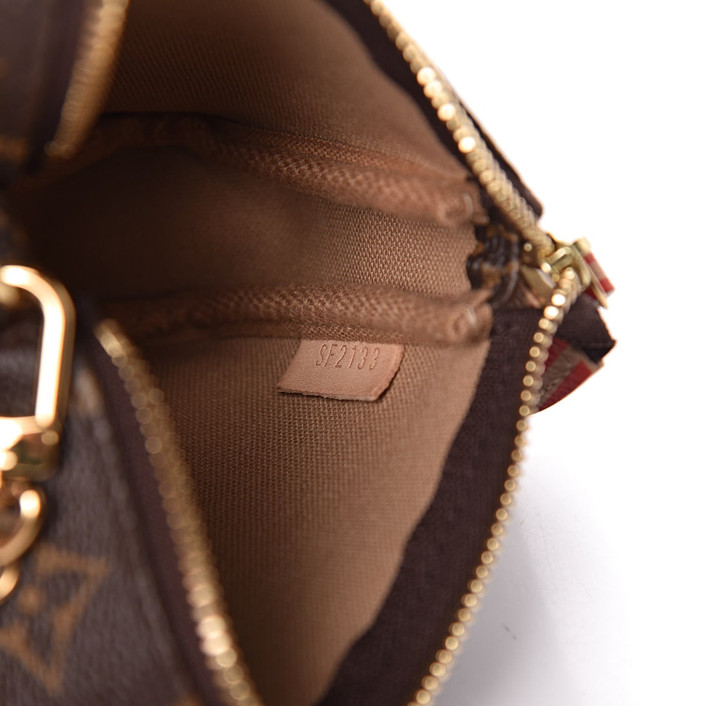 Monogram Trunks and Locks Mini Pochette Accessories