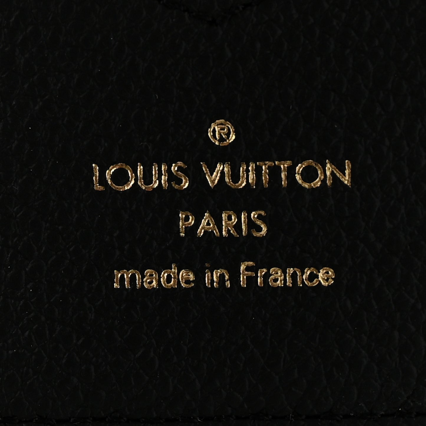 Empreinte Monogram Passport Cover Black