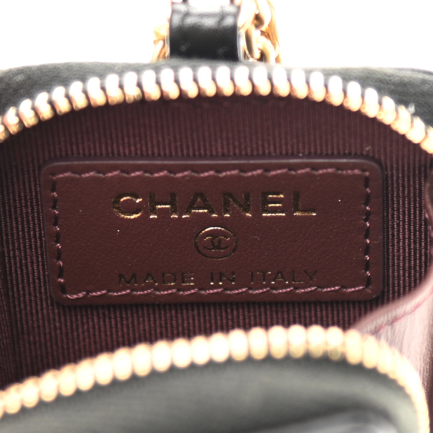 Aged Calfskin Quilted 2.55 Reissue Clutch With Chain Black