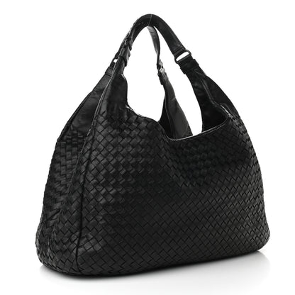 Bottega Veneta Nappa Intrecciato Large Campana Black 3 of 9