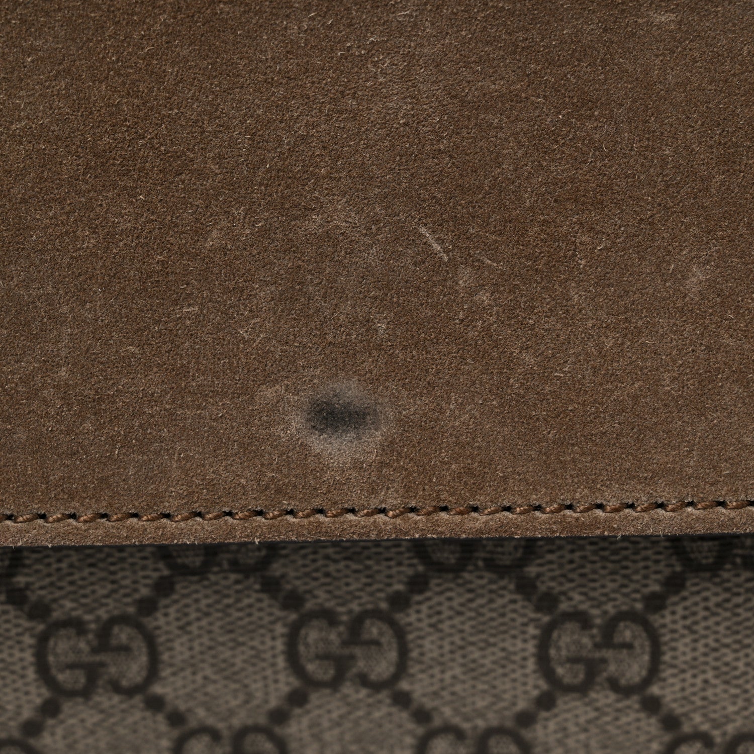 Gucci GG Supreme Monogram Small Dionysus Shoulder Bag Taupe 11 of 14