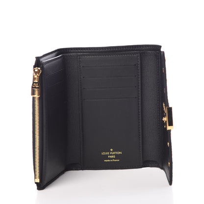 Louis Vuitton Taurillon Capucines Studded Compact Wallet Black 5 of 8