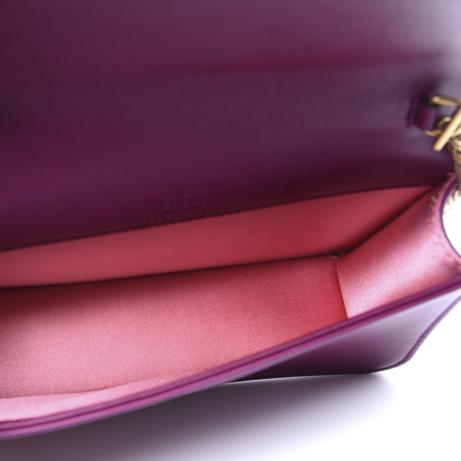 Gucci Velvet Matelasse GG Marmont Mini Bag Fuchsia Violet Cyclamen 4 of 10