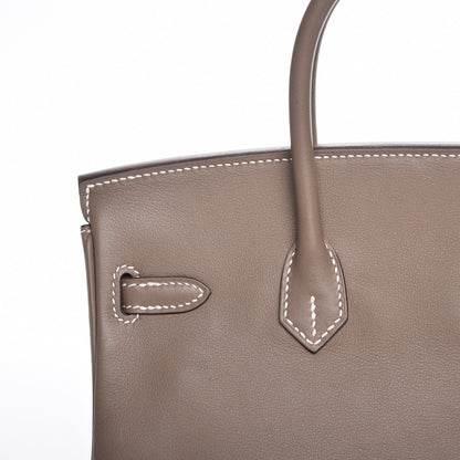Hermes Swift Birkin 25 Etoupe 19 of 26