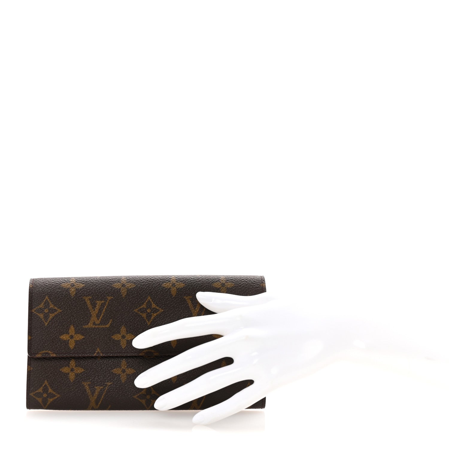 Louis Vuitton Monogram Sarah Wallet 2 of 7