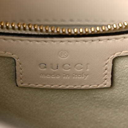 Gucci Calfskin Quilted Large Deco Tote Bag Mystic White 6 of 10