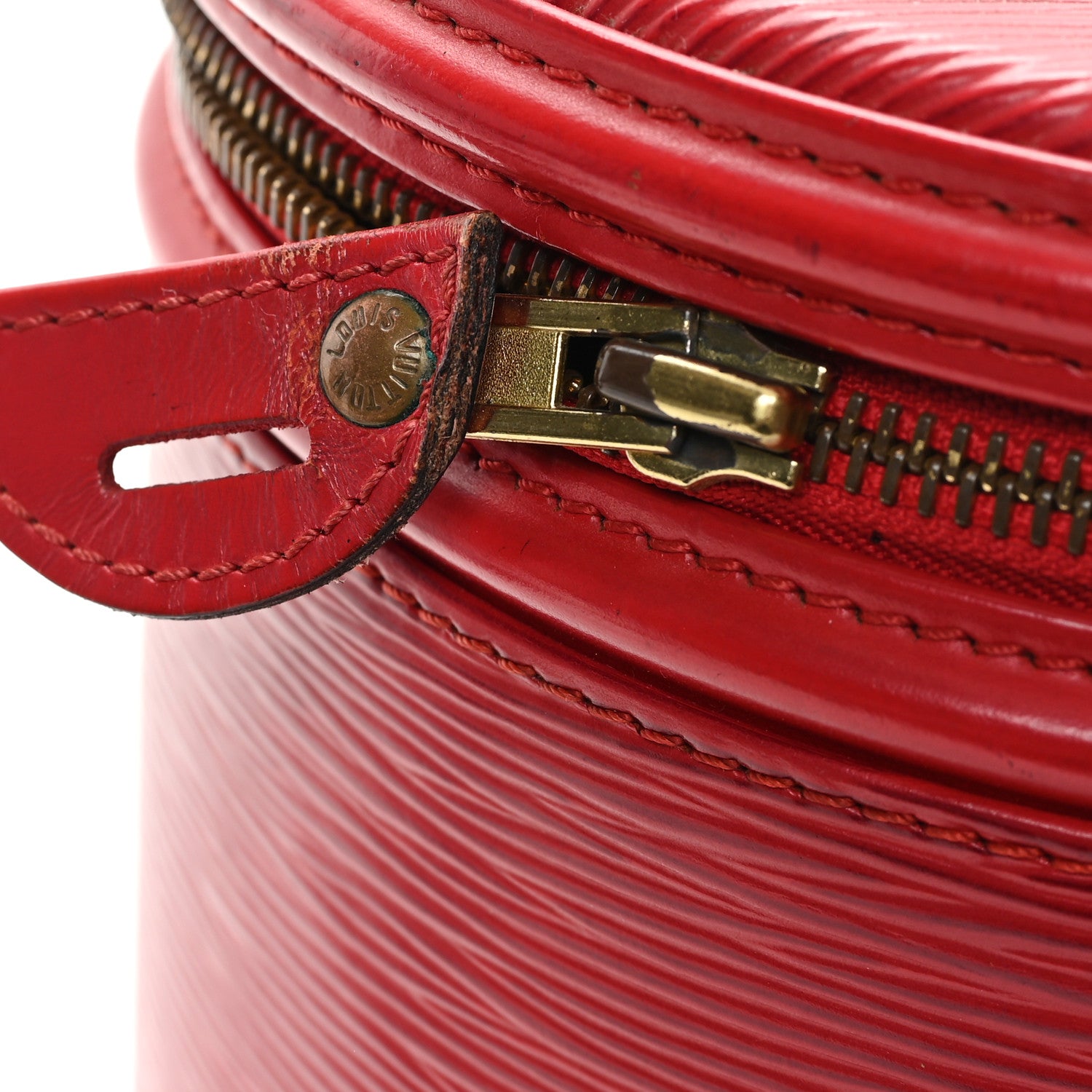 Louis Vuitton Epi Cannes Castillan Red 18 of 20