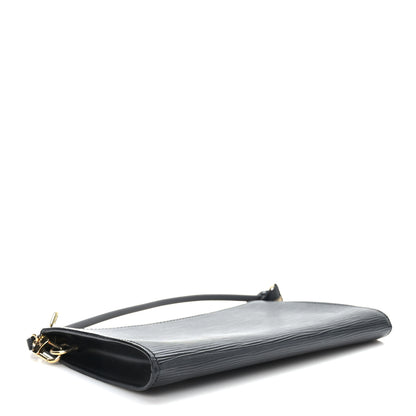 Louis Vuitton Epi Pochette Accessories 24 Black 4 of 9
