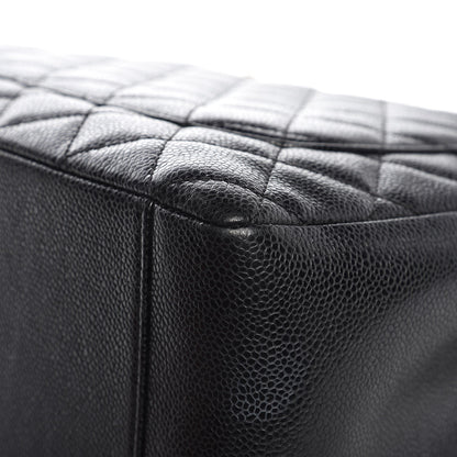 Chanel Caviar Quilted Grand Shopping Tote GST Black 13 of 14