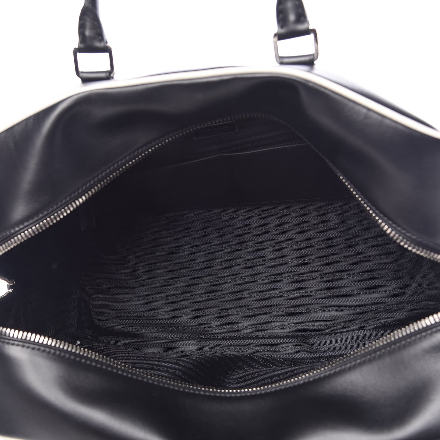 Vitello Bicolor Bowler Black Talco