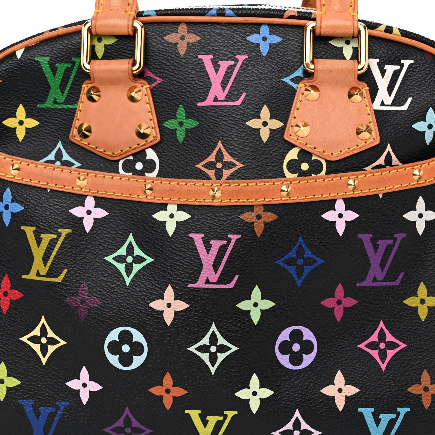 Monogram Multicolor Trouville Black