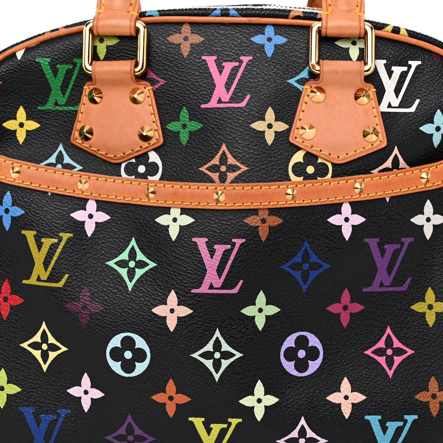 Louis Vuitton Monogram Multicolor Trouville Black 7 of 9