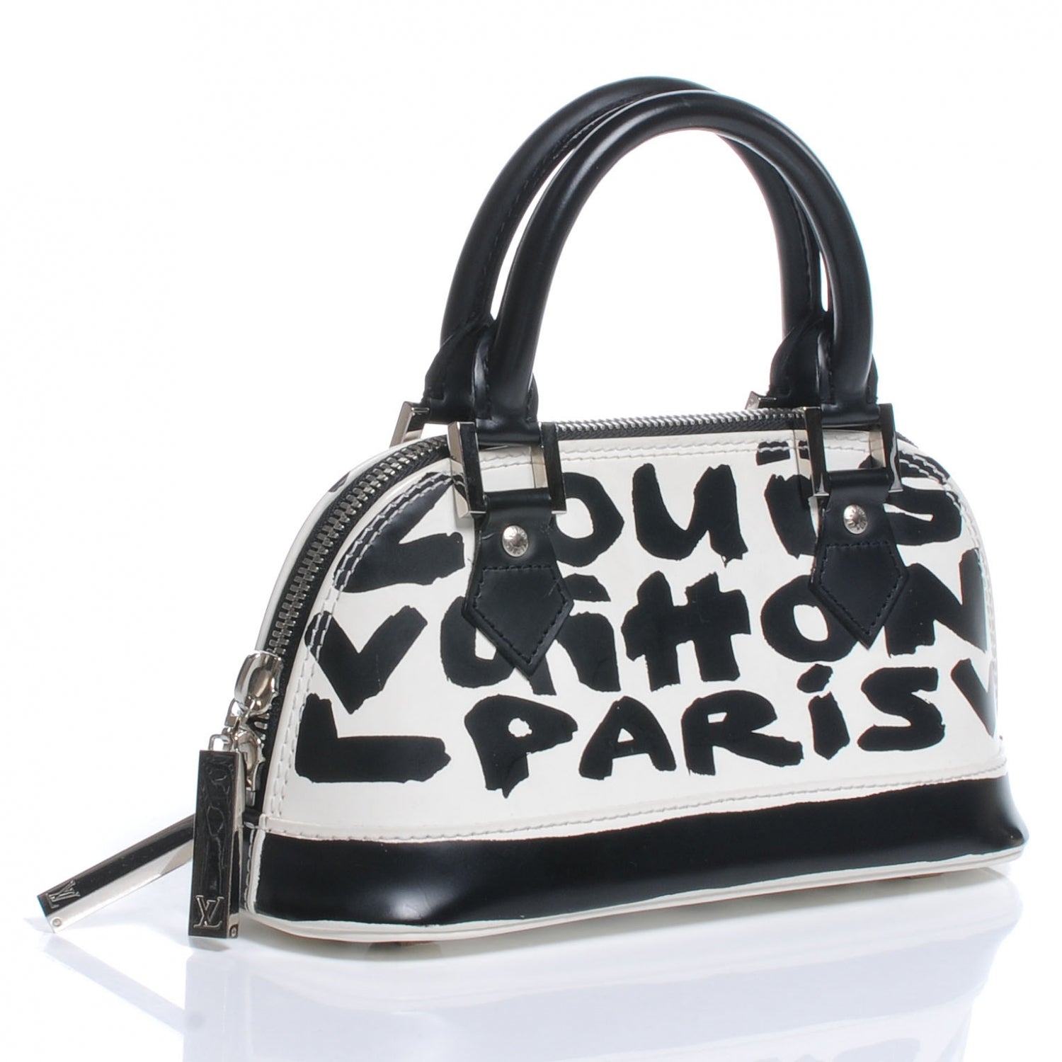 Louis Vuitton Graffiti Alma PM Black 3 of 7