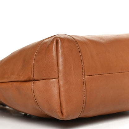 Gucci Calfskin Small Craft Tote Brown 10 of 13