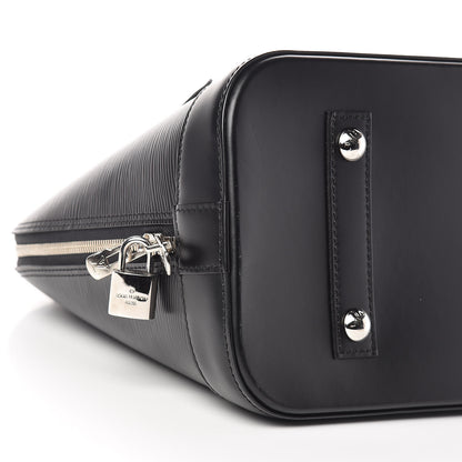 Louis Vuitton Epi Alma MM Black 9 of 12