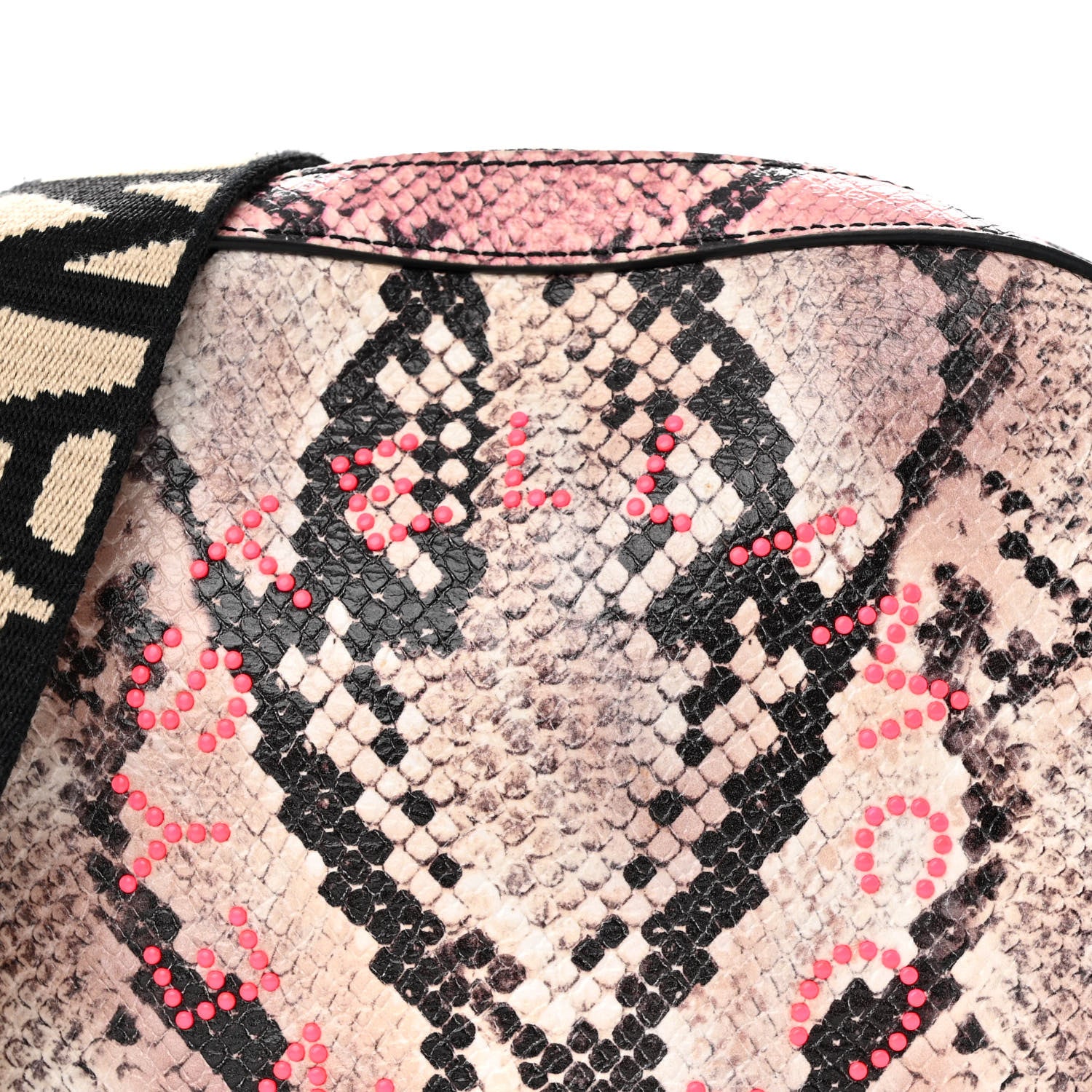 Stella McCartney Alter Nappa Snake Print Mini Camera Bag 7 of 10