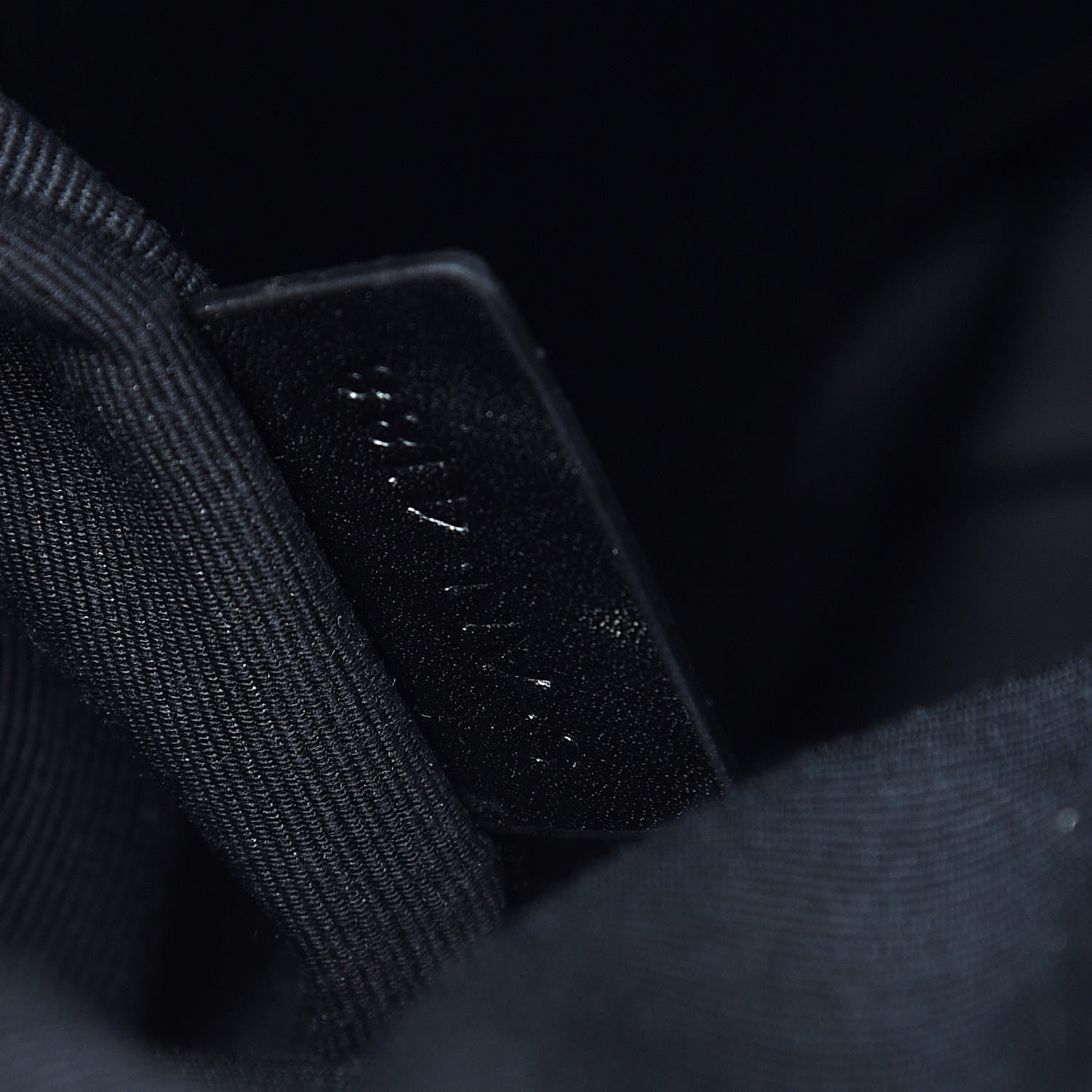 Celine Calfskin Quilted Medium C Charm Bag Black 7 of 9