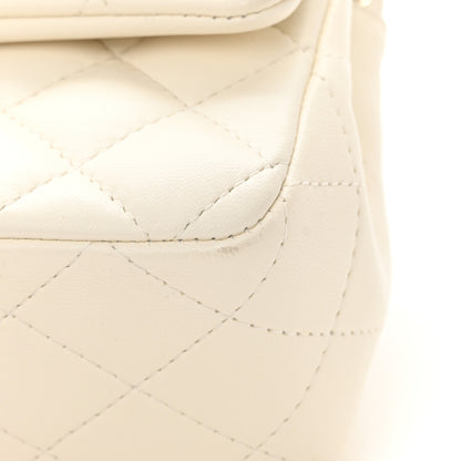 Chanel Lambskin Quilted Mini Rectangular Flap White 11 of 14