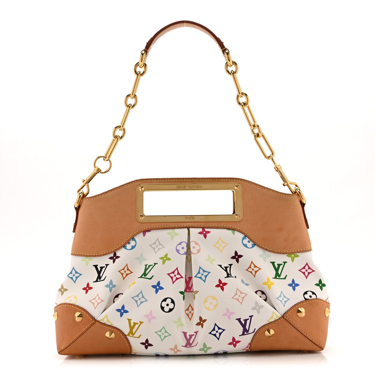 Monogram Multicolor Judy MM White