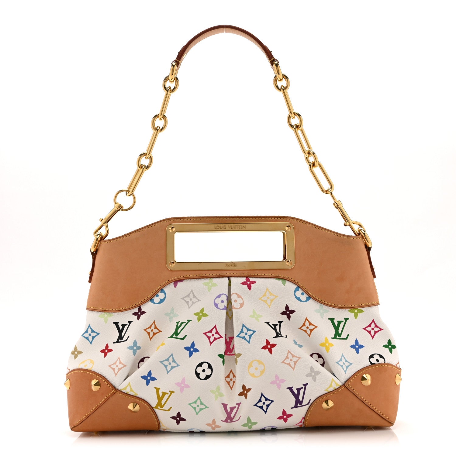Louis Vuitton Monogram Multicolor Judy MM White 1 of 11