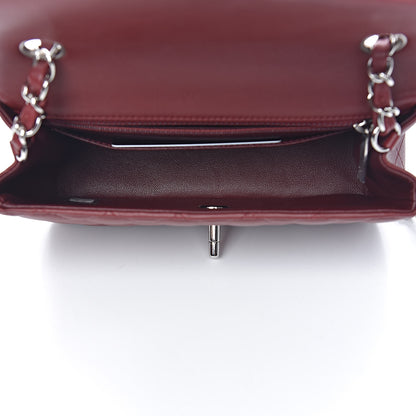 Chanel Lambskin Quilted Mini Rectangular Flap Red 5 of 12
