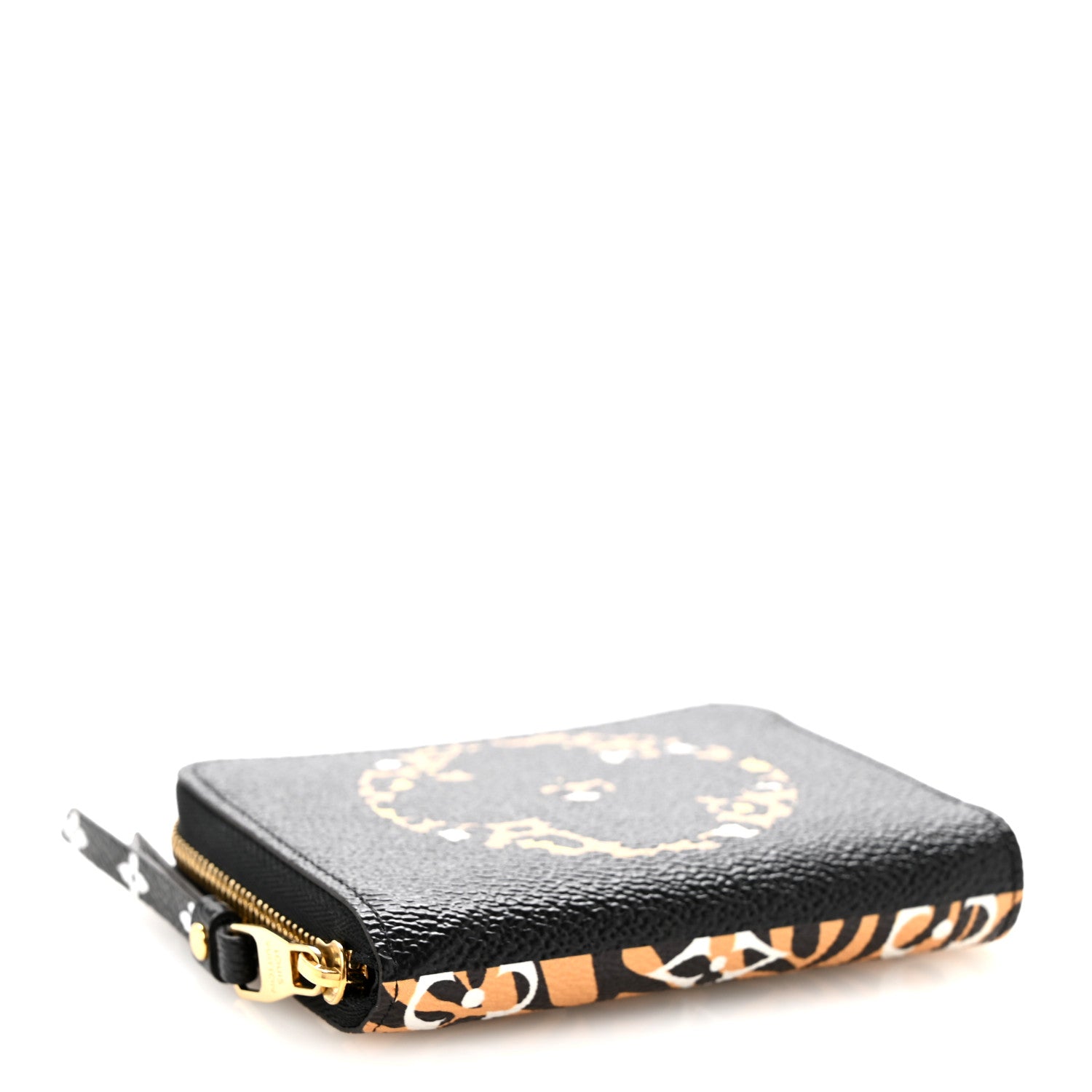 Louis Vuitton Monogram Giant Jungle Zippy Coin Purse Black 4 of 9