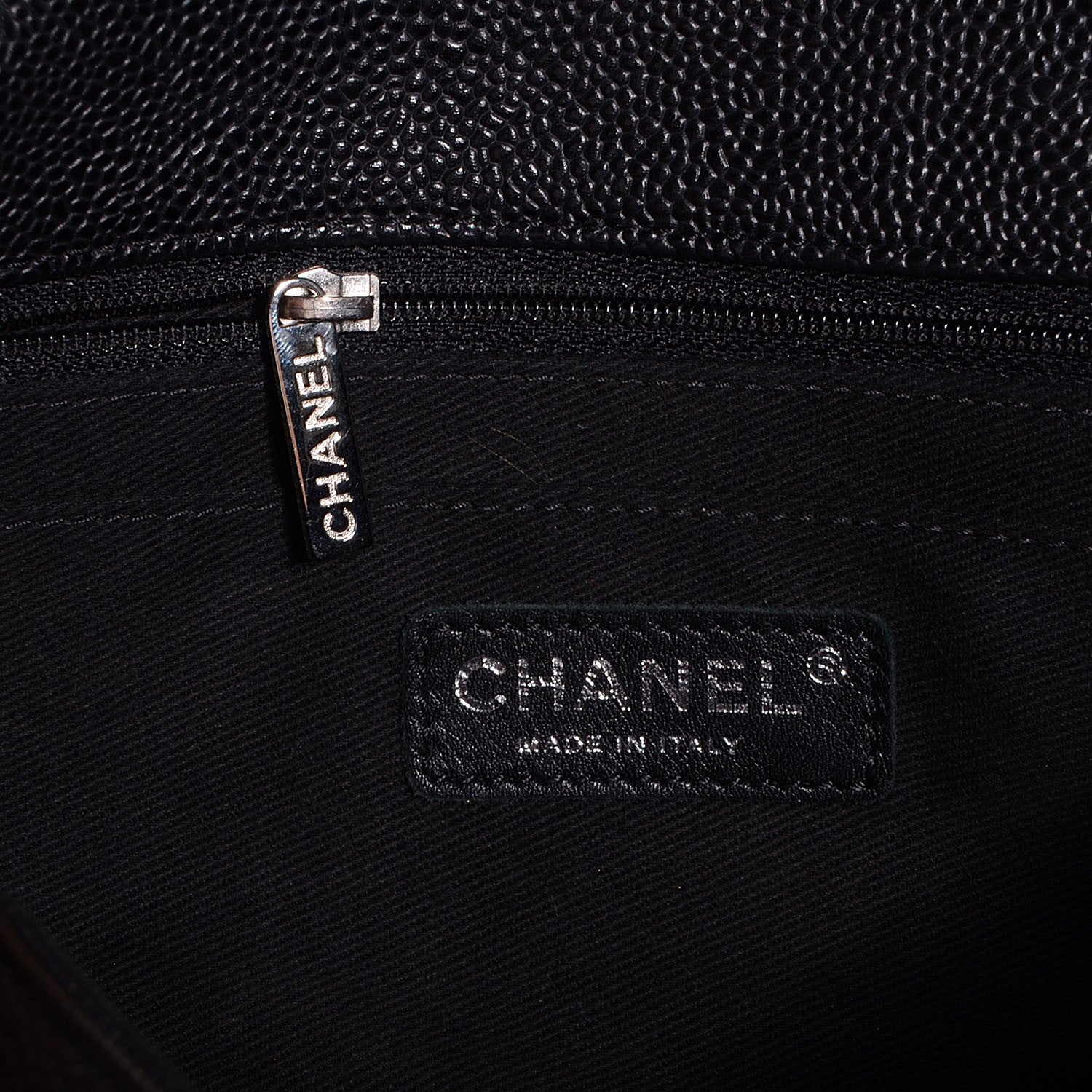 Chanel Caviar Timeless Medium Flap Black 8 of 9