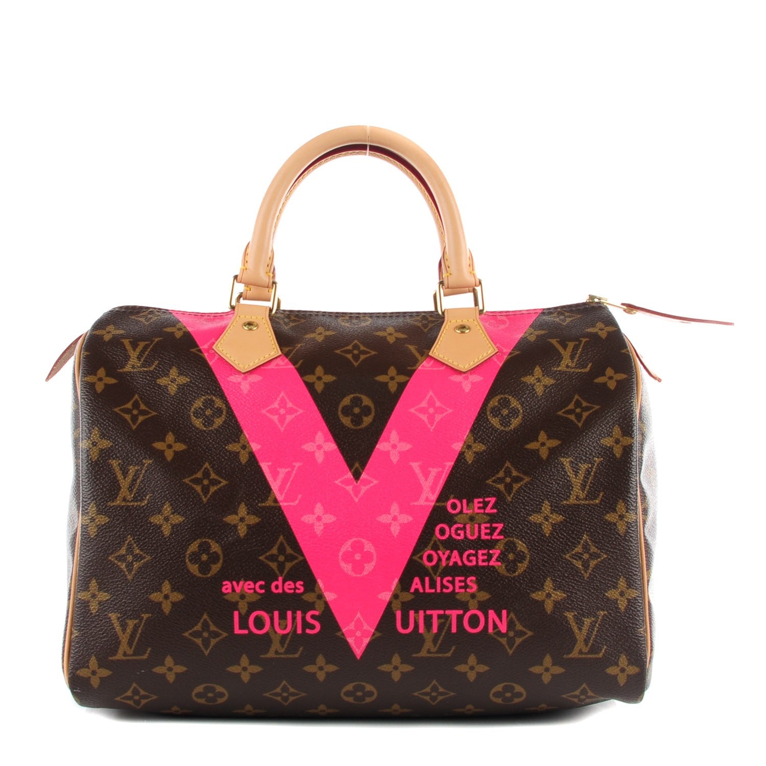 Louis Vuitton Monogram Speedy 30 V Grenade 1 of 7
