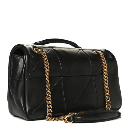 Saint Laurent Lambskin Patchwork Monogram Small Jamie Black 2 of 10