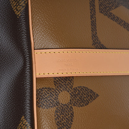 Louis Vuitton Reverse Monogram Giant Keepall Bandouliere 50 8 of 11