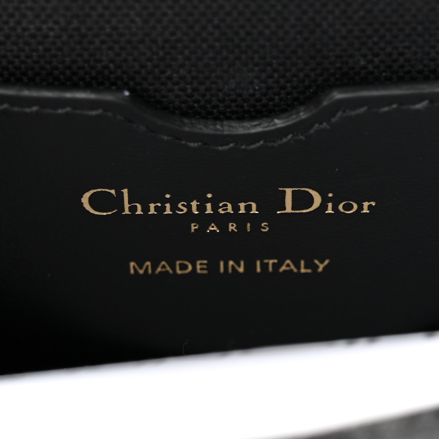 Christian Dior Canvas Mizza Embroidered Medium Bobby Flap Grey Black 6 of 9