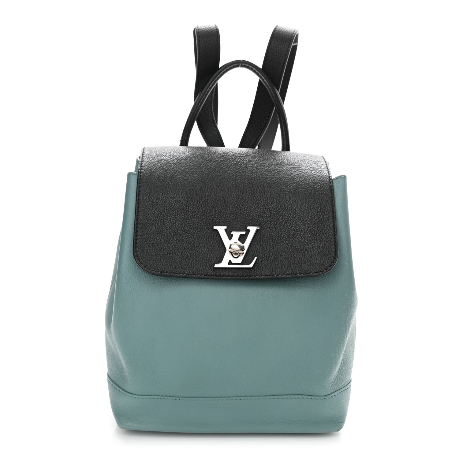 Louis Vuitton Calfskin Lockme Backpack Sky 1 of 13
