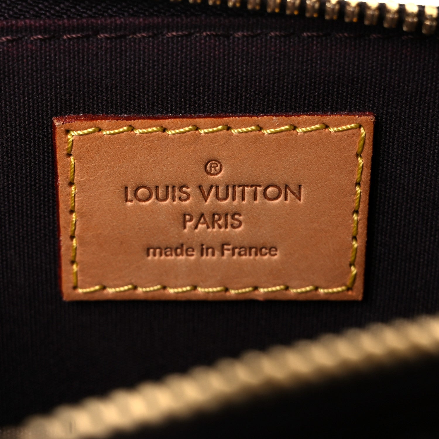 Louis Vuitton Vernis Alma BB Amarante 6 of 8