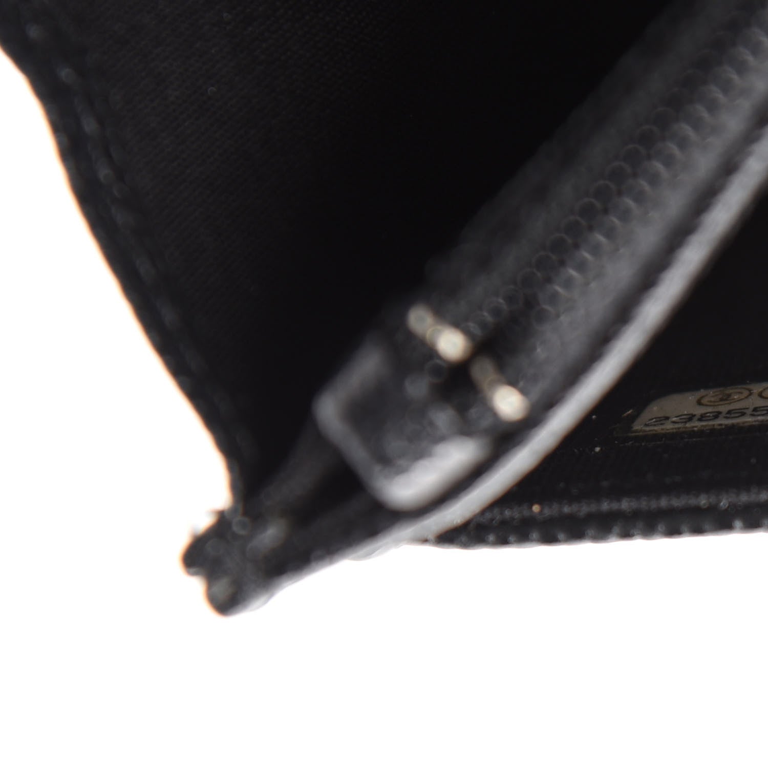 Chanel Caviar Quilted Boy Wallet On Chain WOC Black 11 of 12