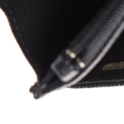 Chanel Caviar Quilted Boy Wallet On Chain WOC Black 11 of 12